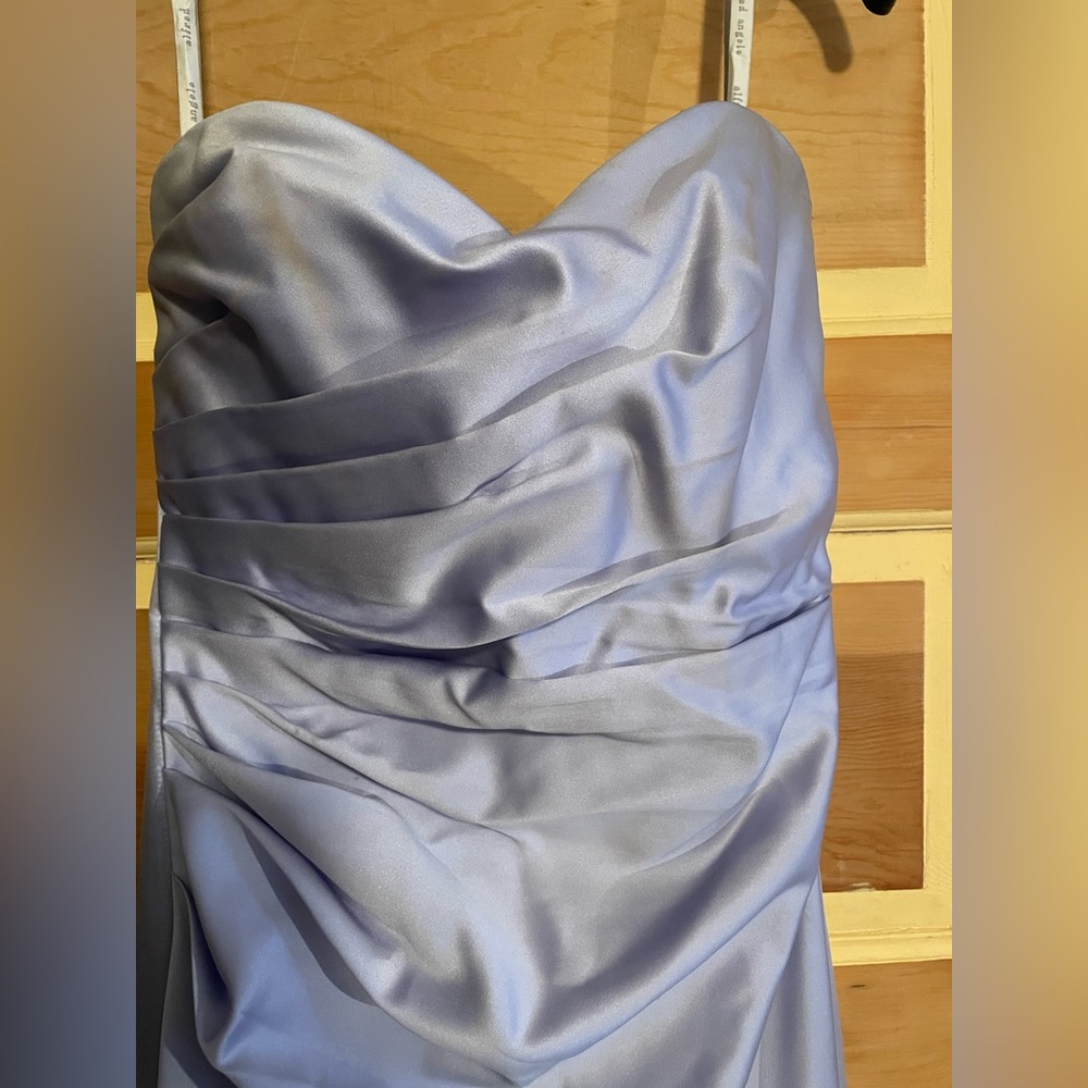 Alfred Angelo Corset Strapless Bridesmaid Dress - Lavender 💜Prom,Wedding,Formal - Picture 12 of 13